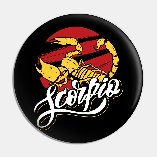 Scorpio Zodiac Signs Pin by ShirtsShirtsndmoreShirts