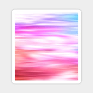 Colorful Abstract Watercolor Pattern Art Print Pattern Design Magnet