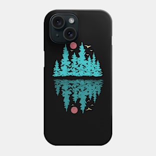 Forest Reflection Lake Phone Case