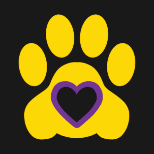 Pride Paw: Intersex Pride T-Shirt