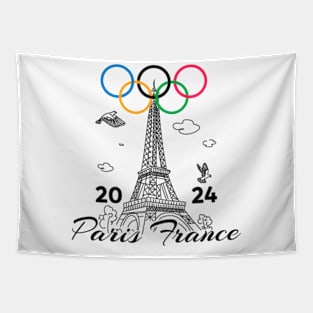 Paris-Olympics-2024 Tapestry