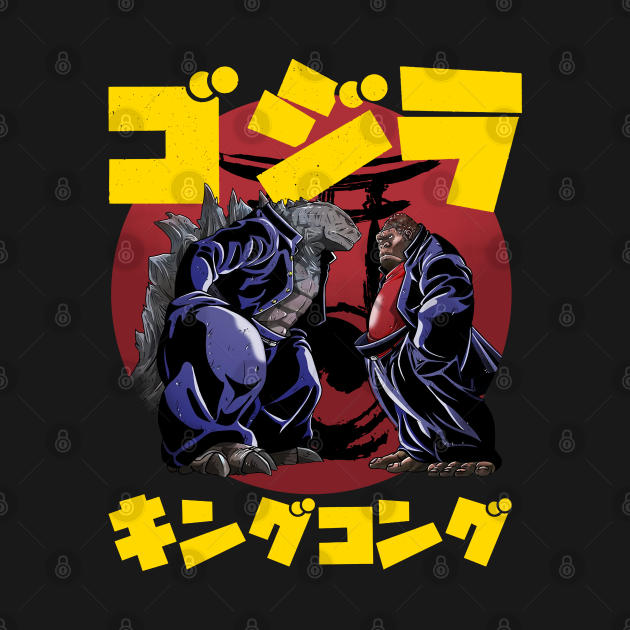 Godzilla Vs Kong Gangster Godzilla Vs Kong T Shirt Teepublic