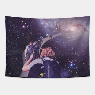 Trekking to Space Tapestry