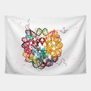 DNA Crystal Structure Tapestry