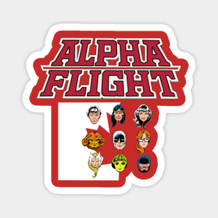 CLASSIC ALPHA FLIGHT Magnet