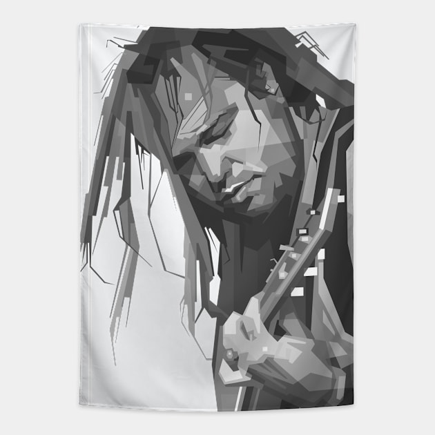 Max Cavalera Tapestry by Alkahfsmart