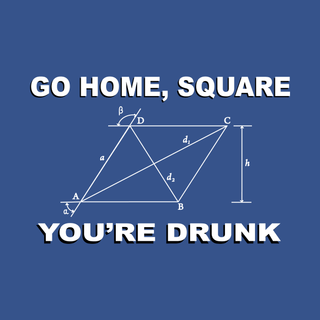 Drunk Square by KimbasCreativeOutlet