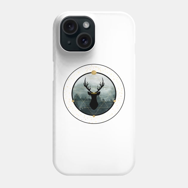 Throne of Glass- Forest Stag Phone Case by SSSHAKED