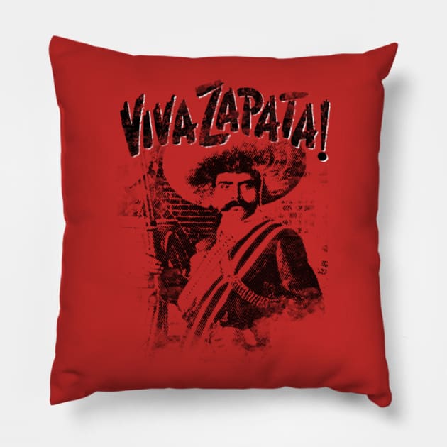 ZAPATA VIVE Pillow by Israelitoflores