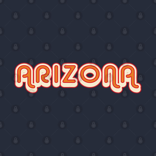 Arizona 1970s vintage design with shadow by Webdango