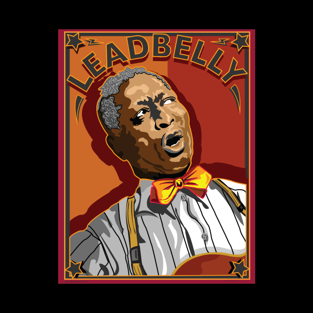 LEADBELLY AMERICAN FOLK AND BLUES SINGER by Larry Butterworth