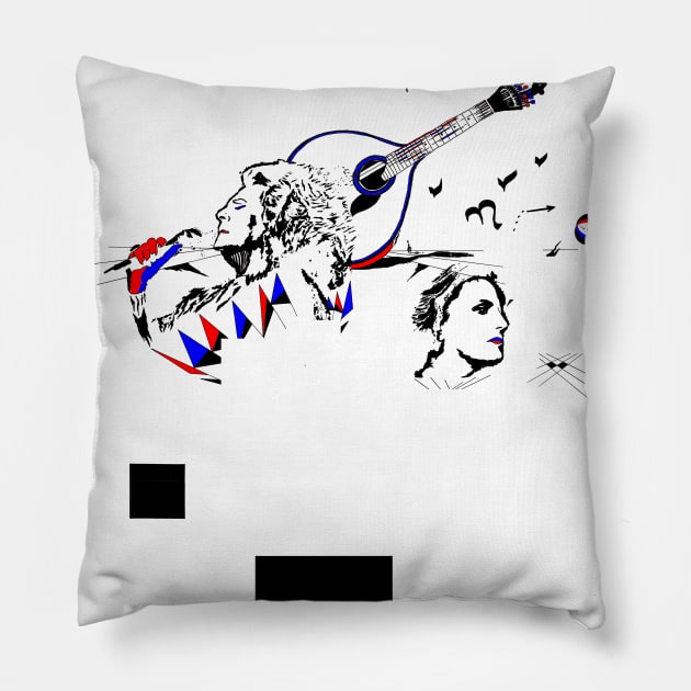 Amália Rodrigues - Fado Pillow by FranciscoCapelo