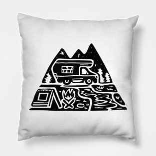 Happy Camper Pillow