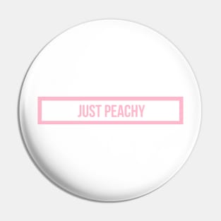 just peachy Pin