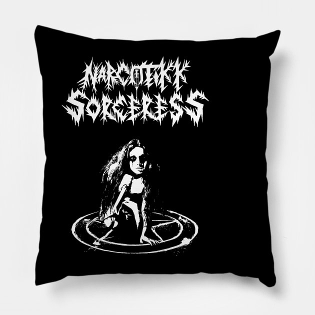 Narcotikk Sorceress Pillow by lilmousepunk