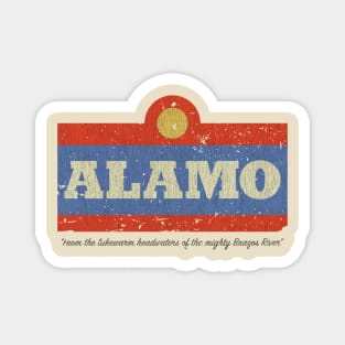 Alamo Beer Vintage Magnet