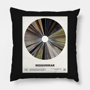 minimal_Midsommar Barcode Movie Pillow