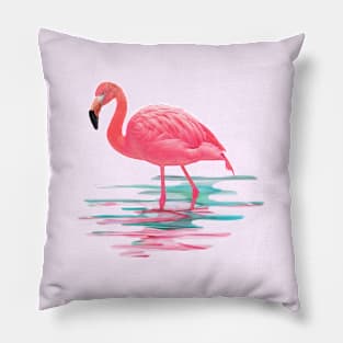 Pink Flamingo Pillow