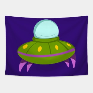 Cute UFO Tapestry