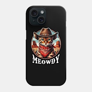 Wild at Heart Trendy Tee for Fans of Bengal Cats Phone Case