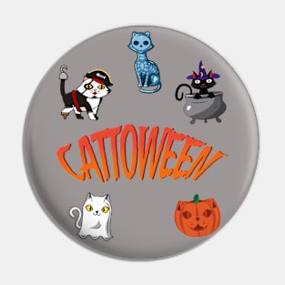 Cattoween Pin