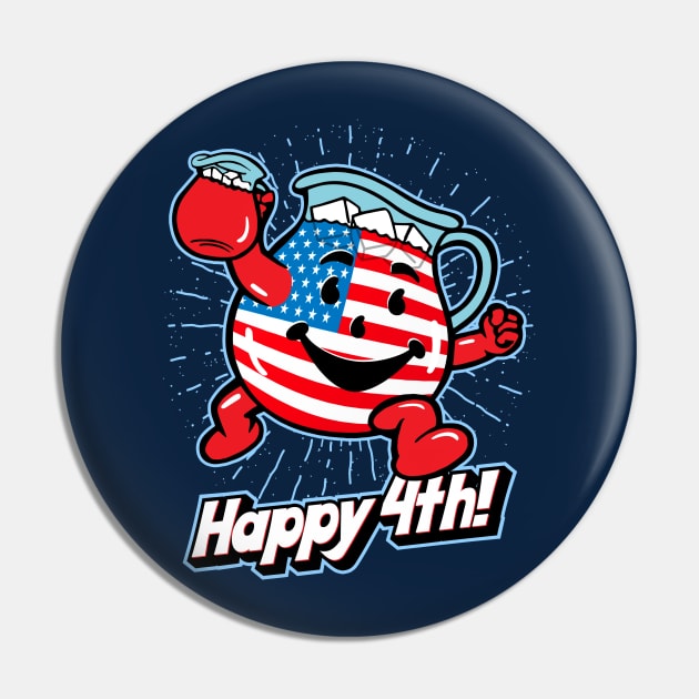 HEY KOOL-AID! - 4th of July - Usa 4th Of July Independence Day Patrio - Pin