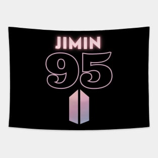 BTS Jimin 95: Logo Tapestry