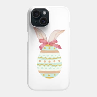 Easter Day - Easter egg with bunny ears Phone Case