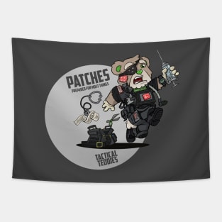 PATCHES (Black) Tapestry