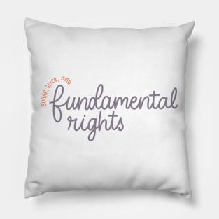 reproductive rights Pillow