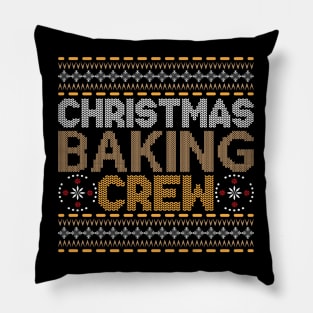 Christmas Christmas Baking Crew Pillow