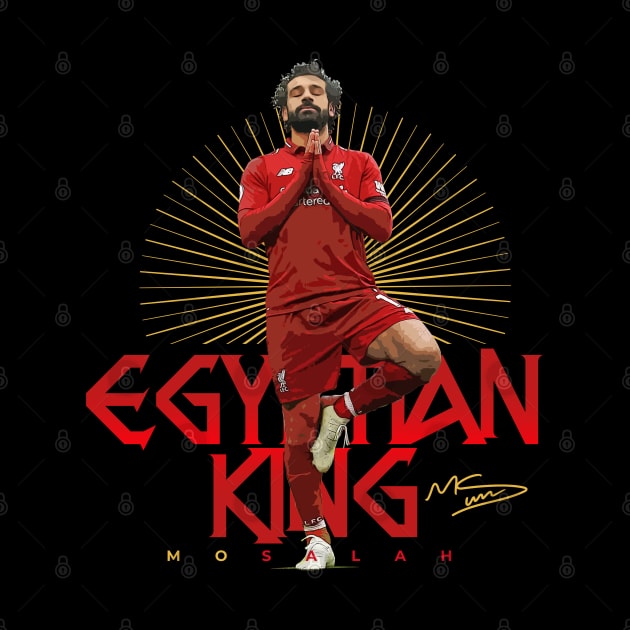 Mo Salah Egyptian King by Juantamad