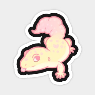 Chibi Leopard Gecko Magnet