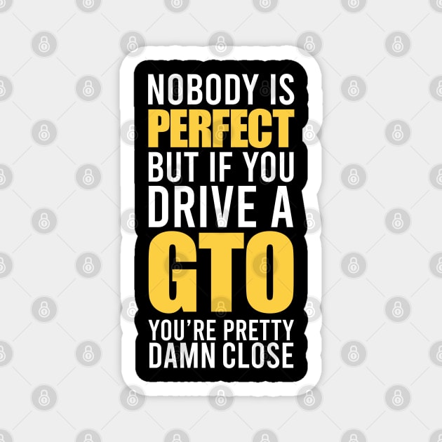 GTO Owners Magnet by VrumVrum