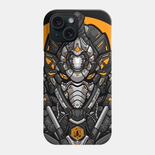 Zodiac scorpio mecha head Phone Case