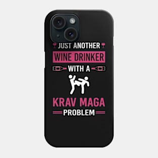 Wine Drinker Krav Maga Phone Case