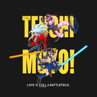 Tenchi Muyo! Kick-Ass style Banner T-Shirt