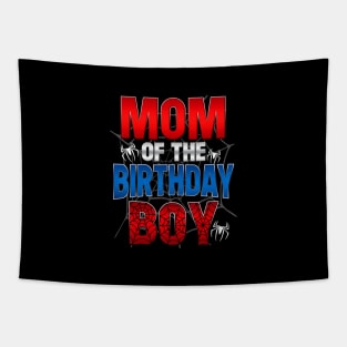 Matching Family Mom Of The Birthday Boy Spider Tapestry
