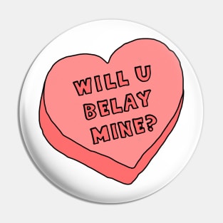 Will U Belay Mine? Pin