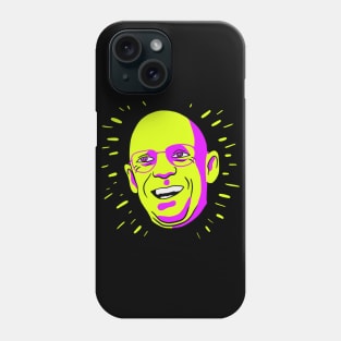 Foucault 80s Colors - Funny French Philosophy Meme Phone Case