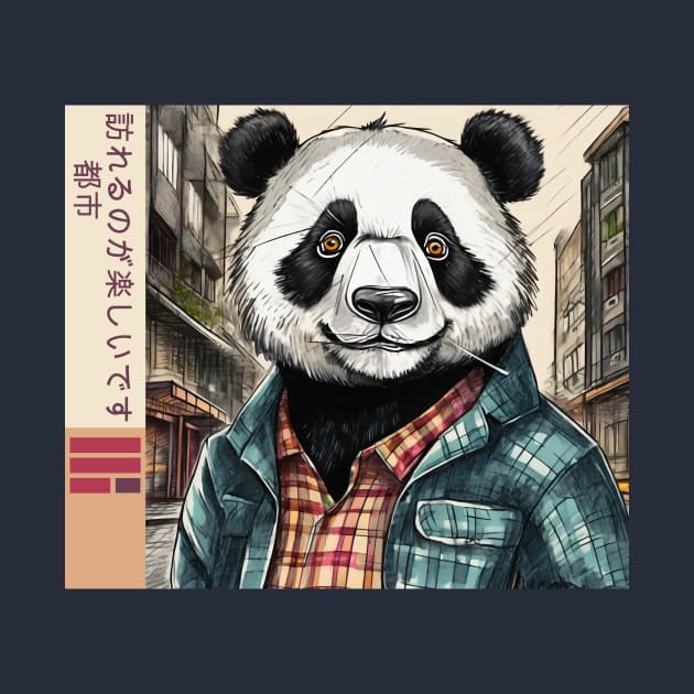 Future Panda-Happy to be Here by PixelTim