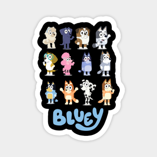 topper bluey Magnet