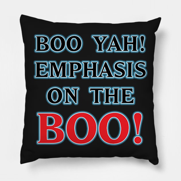 Emphasis on the BOO Pillow by old_school_designs