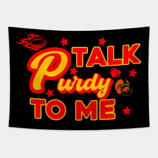 Talk Purdy To Me Tapestry