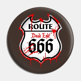 Route 666 Pin