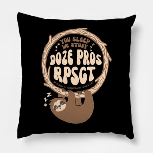 Baby Sloth Doze Pros Registered PolySomnoGraphic Tech RPSGT Pillow