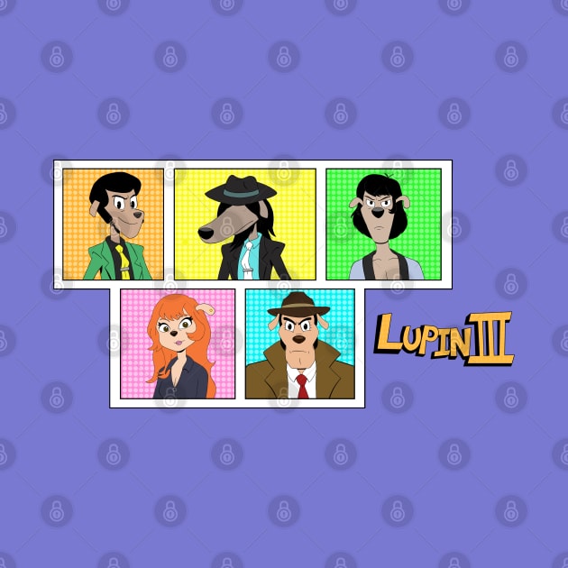 Lupin III in Ducktales by Beck’s Randoms