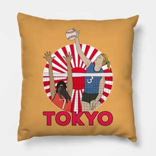 Volleyball Tokyo Pillow