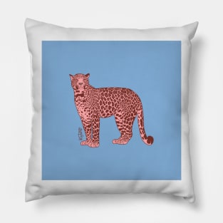 Leopard - Mint Pillow