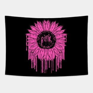 Sunflowers flowers pink cool Tapestry